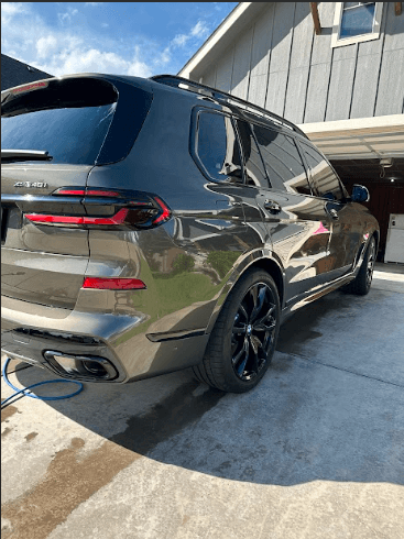 Vehicle finish after ceramic coating