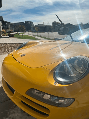 Car detailing result