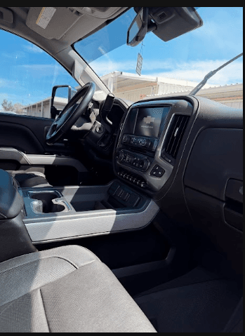 Truck cabin after interior detail